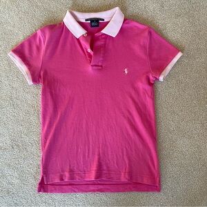 Ralph Lauren Sport Polo - Light & Dark Pink - small